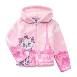 Disney Marie Pink Fleece Hoodie